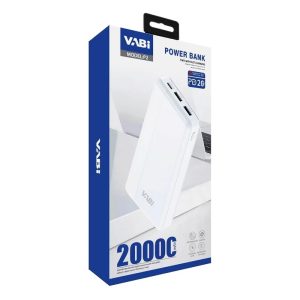 پاور بانک وابی مدل P2 ظرفیت 20000 میلی آمپر ساعت