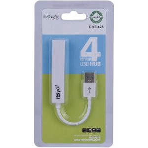 هاب 4 پورت USB 2.0 رویال مدل RH-428