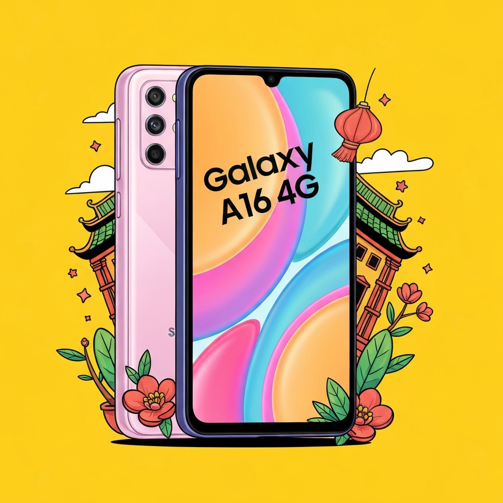 گوشی موبایل سامسونگ مدل Galaxy A16 4G ظرفیت 128 گیگابایت رم 6 گیگابایت – ویتنام
