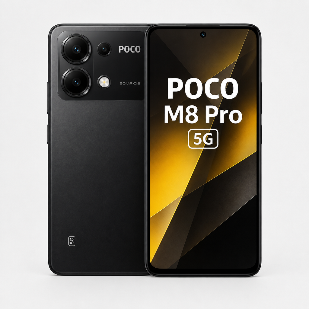 گوشی موبایل شیائومی مدل Poco M8 Pro 5G ظرفیت 512 گیگابایت رم 12 گیگابایت